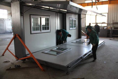 Tiny Home 15 Fuß x 20 Fuß, erweiterbares vorgefertigtes Haus