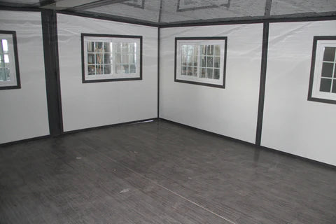 Tiny Home 15 Fuß x 20 Fuß, erweiterbares vorgefertigtes Haus