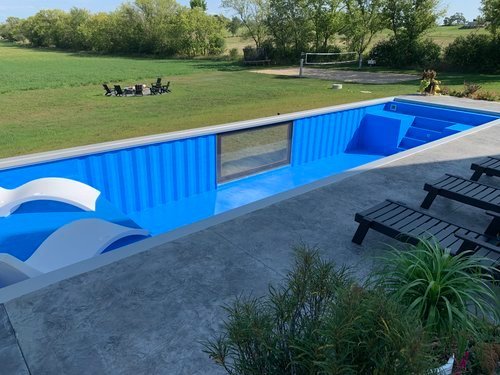 20 Fuß Schwimmbadcontainer