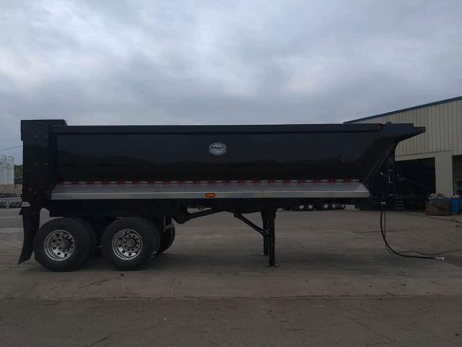 MAC Stahl-Muldenkipper | Tandem | Viertelrahmen | Tiefladeranhänger 24' x 96"