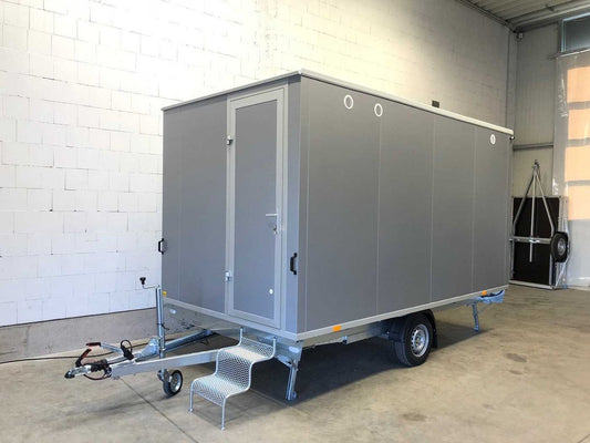 Containeranhänger als neue Behausung