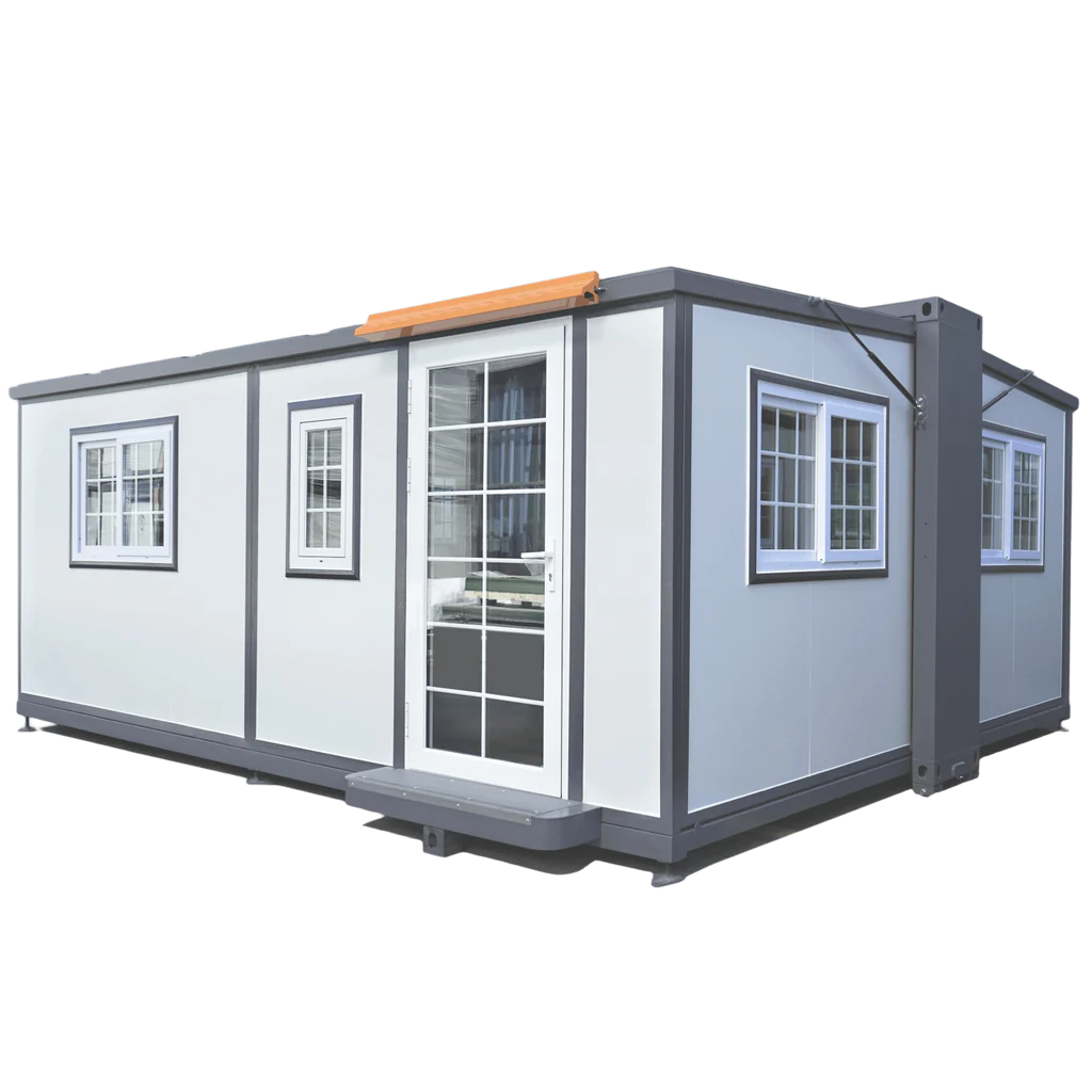 Tiny Home 15 Fuß x 20 Fuß, erweiterbares vorgefertigtes Haus