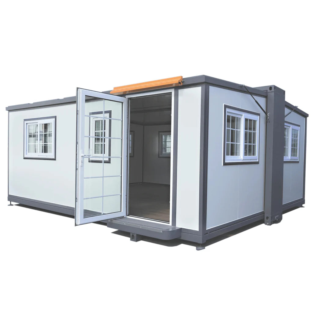 Tiny Home 15 Fuß x 20 Fuß, erweiterbares vorgefertigtes Haus