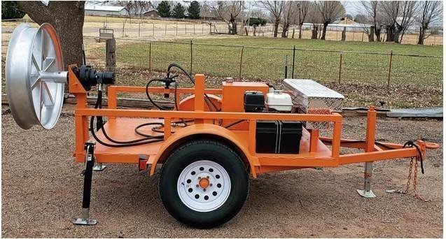 Glasfaserkabelanhänger / Schlepper 2024