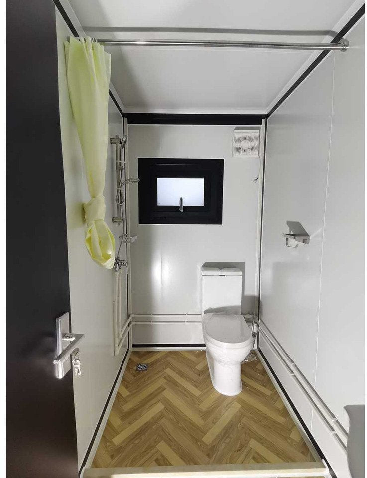 Containerhaus Deluxe (19 Fuß x 20 Fuß) Badezimmer mit Toilette und Dusche