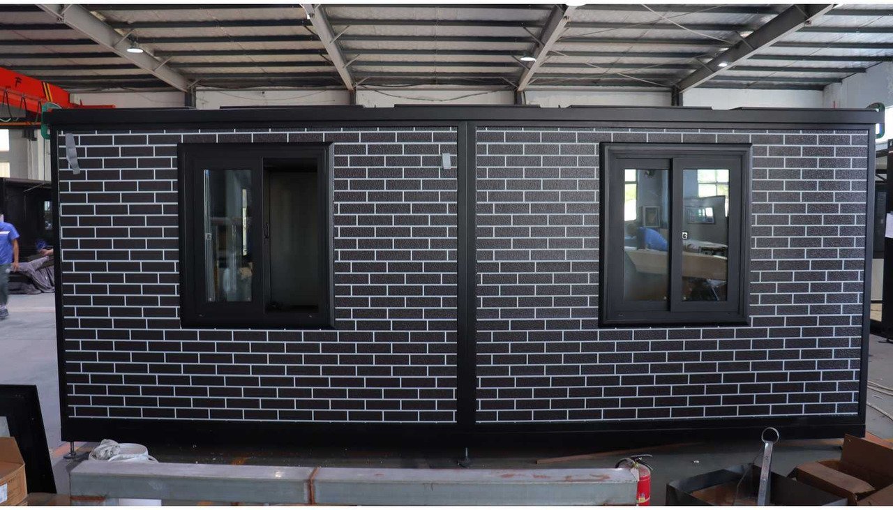 Containerhaus Deluxe (19 Fuß x 20 Fuß) Badezimmer mit Toilette und Dusche