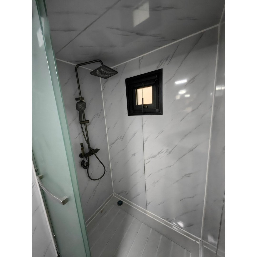 Mobiles Container-Tiny-House, 3 Zimmer à 35 m², vorgefertigtes, faltbares und mobiles Haus