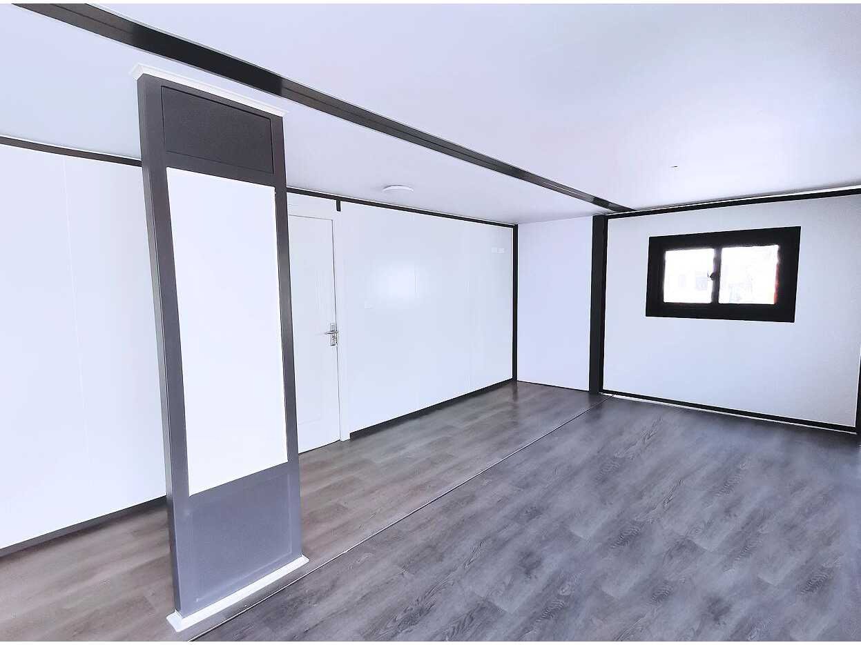 Container als Deluxe-Wohnraum 12x6m 3 Schlafzimmer und Küche