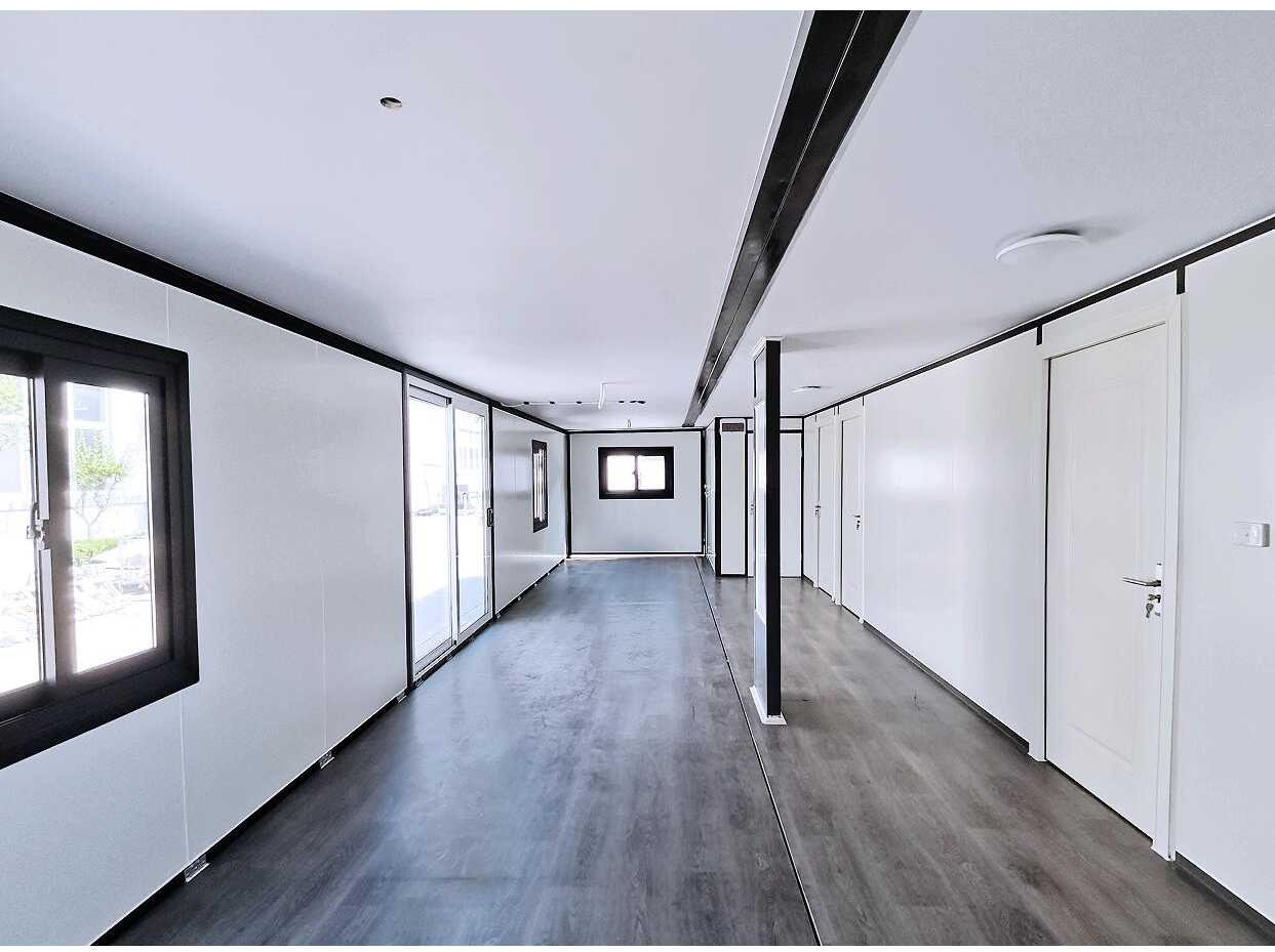 Container als Deluxe-Wohnraum 12x6m 3 Schlafzimmer und Küche