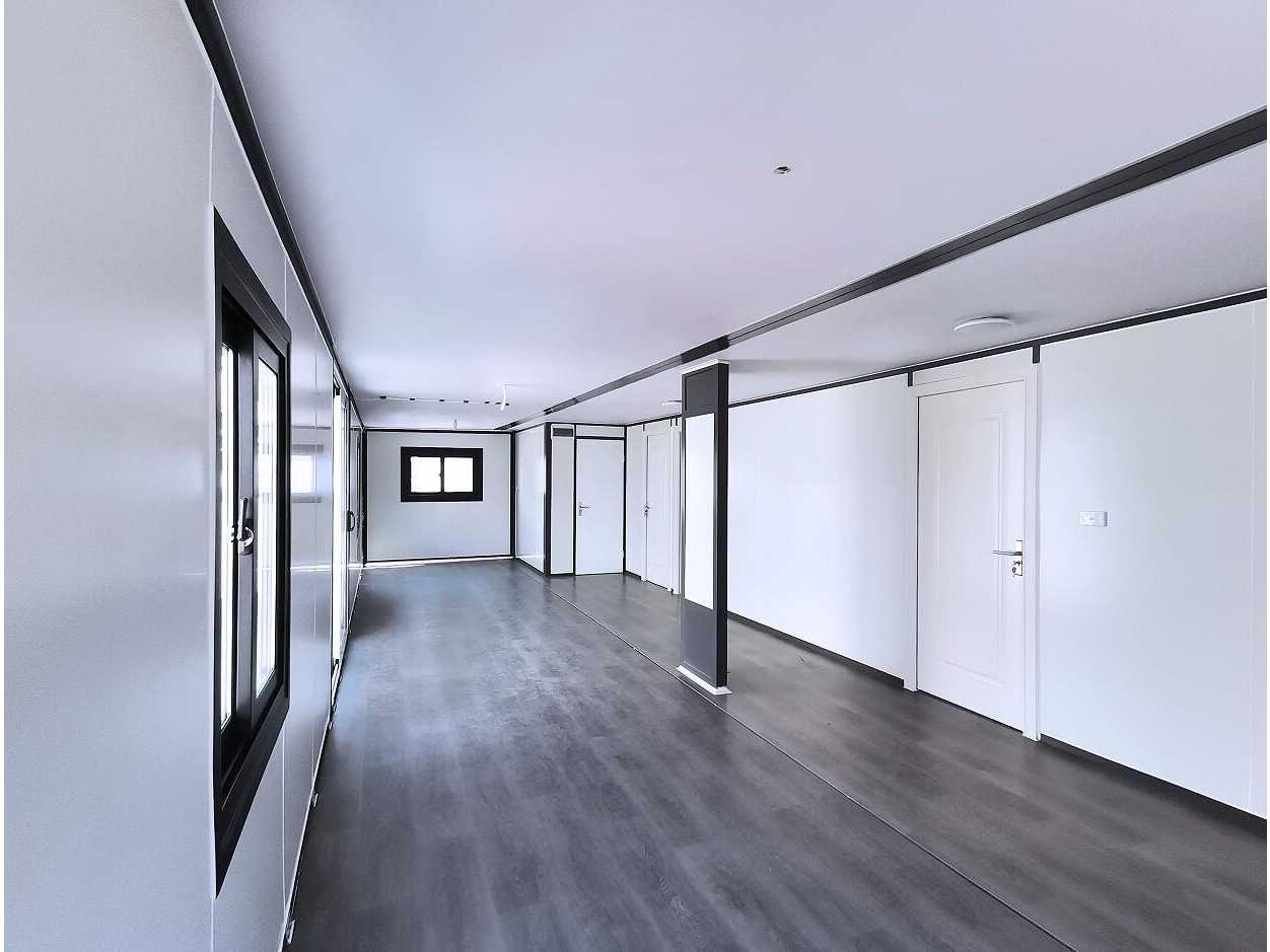 Container als Deluxe-Wohnraum 12x6m 3 Schlafzimmer und Küche