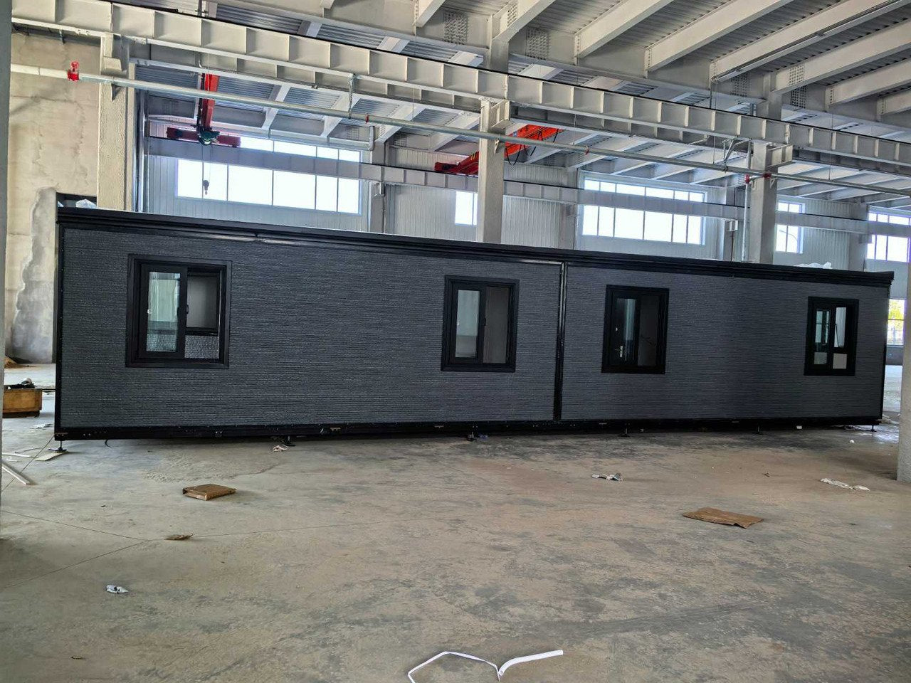 Container als Deluxe-Wohnraum 12x6m 3 Schlafzimmer und Küche