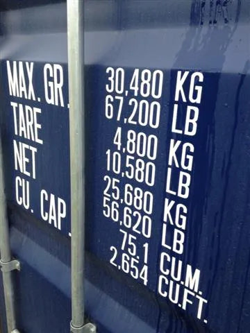 40 Fuß hoher, offener, würfelförmiger Hardtop-Container