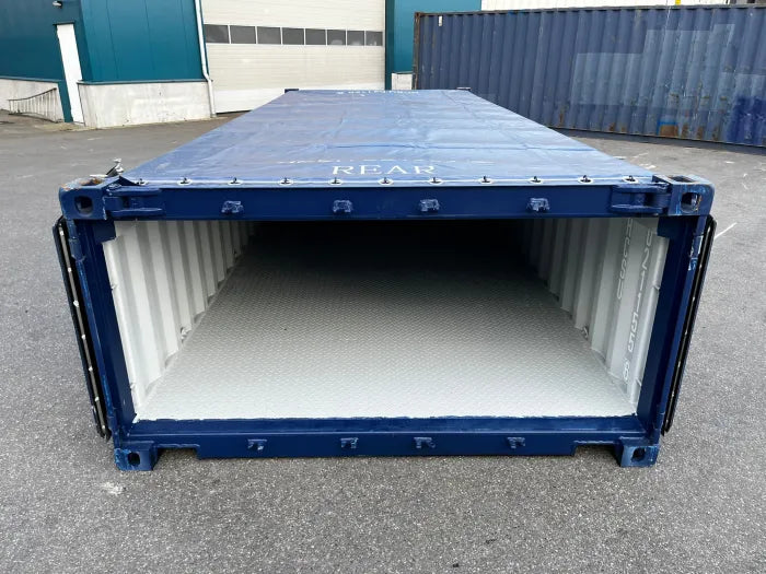 20 Fuß halbhoher, oben offener Container