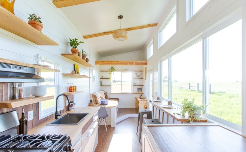 Haus gebaut mit einer Wohnfläche von 30m²