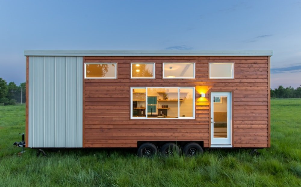 Haus gebaut mit einer Wohnfläche von 30m²