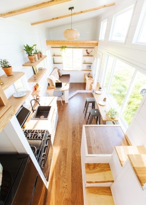 Haus gebaut mit einer Wohnfläche von 30m²