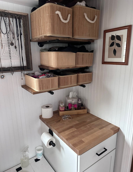 Helles und luftiges Tiny House 35m² auf Rädern mit 2 Schlafzimmern – 1 Badezimmer