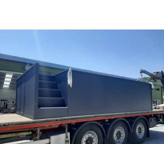 Mobiler Mini-Schwimmbadcontainer 5M25x2M55x1M26