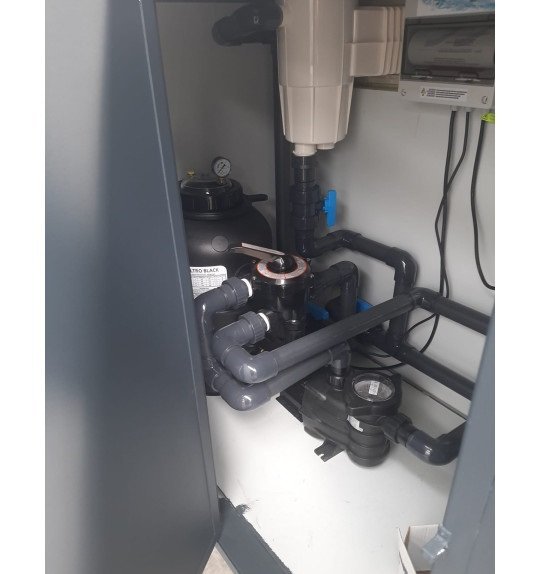 Mobiler Mini-Schwimmbadcontainer 5M25x2M55x1M26