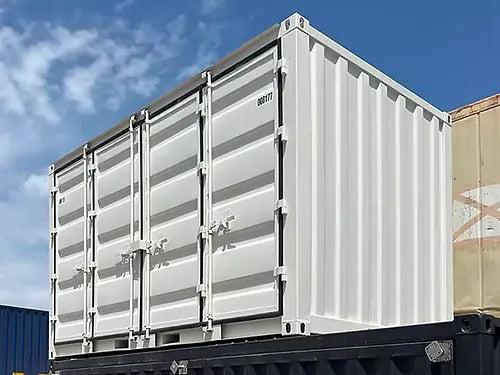 15' Lagercontainer mit offener Seite