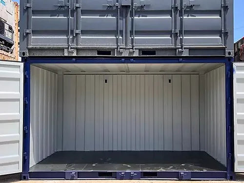 15' Lagercontainer mit offener Seite