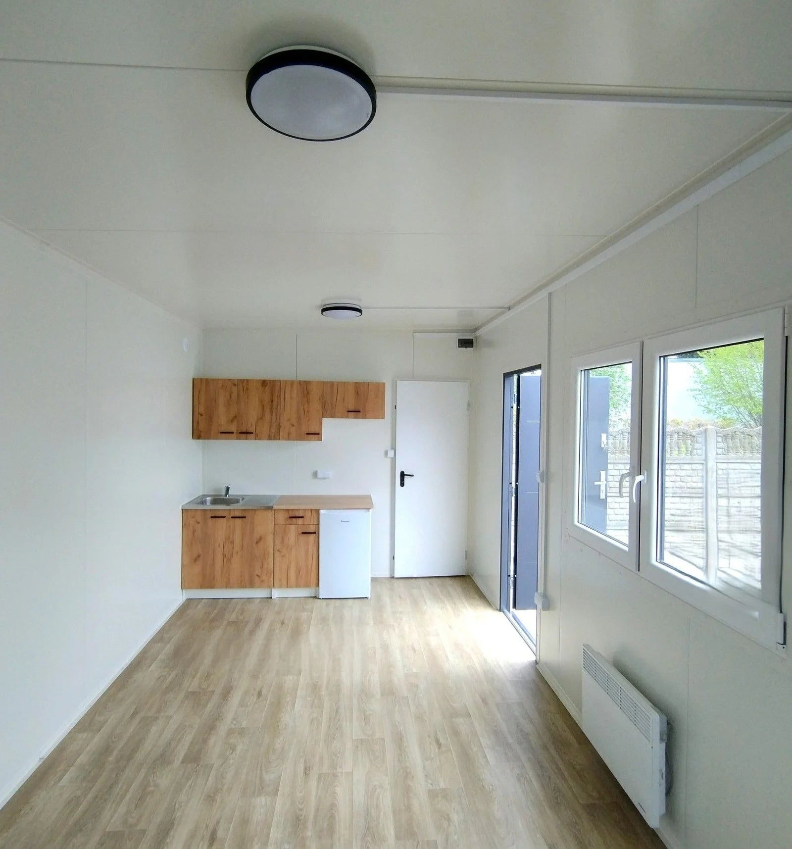 Conteneur maison habitable toute l'année, model A de 18 m²