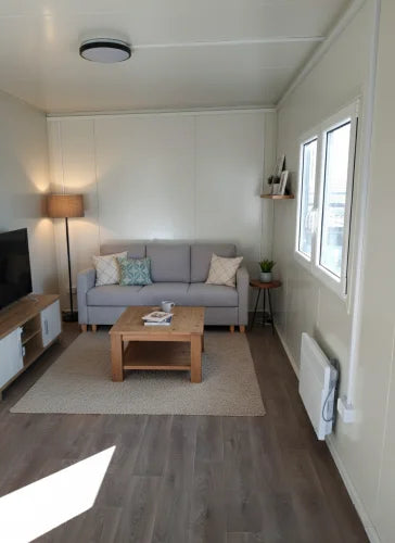 Conteneur maison habitable toute l'année, model A de 18 m²