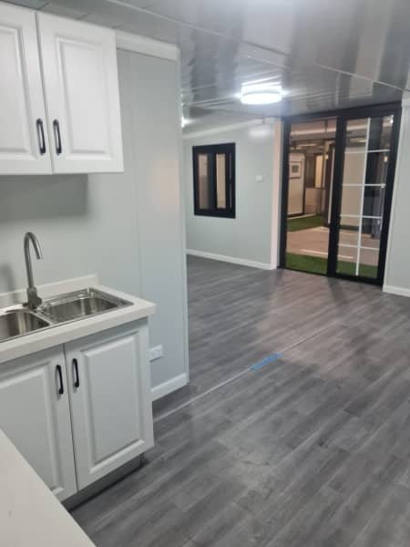 Erweiterbarer 3-Kammer-Hauscontainer