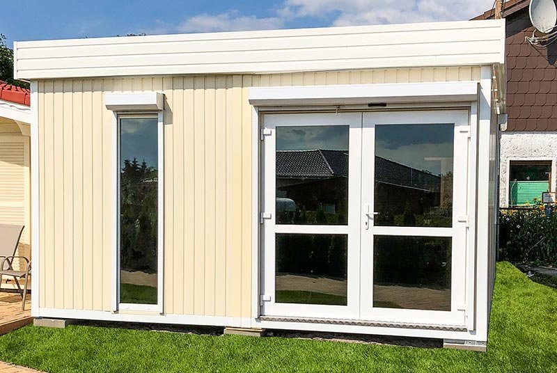 Containerhaus 36m² mit 3 Schlafzimmern + Badezimmer