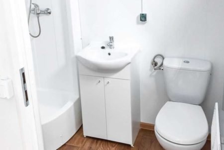 Container-High-End-Haus (36 m²) 2 Schlafzimmer + Badezimmer