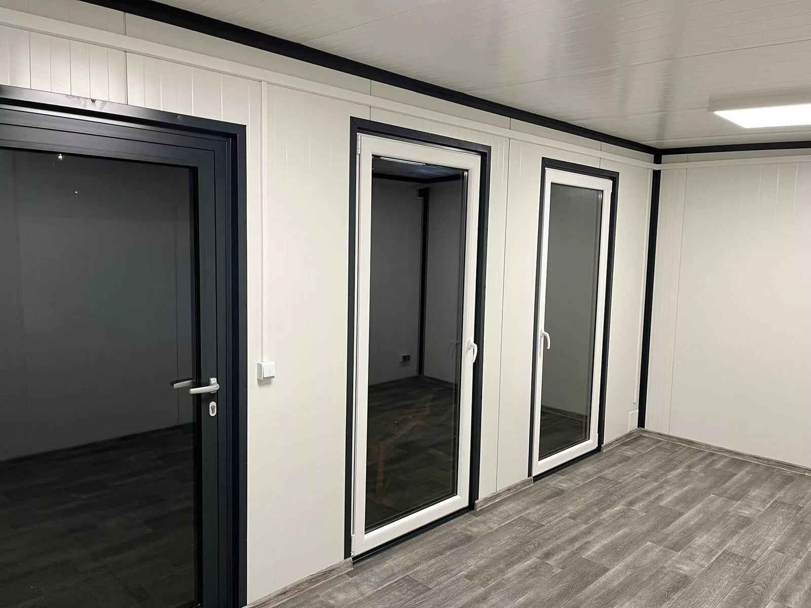 Bürocontainer Wohncontainer Gartenhaus – 6 x 3m mit Heizung