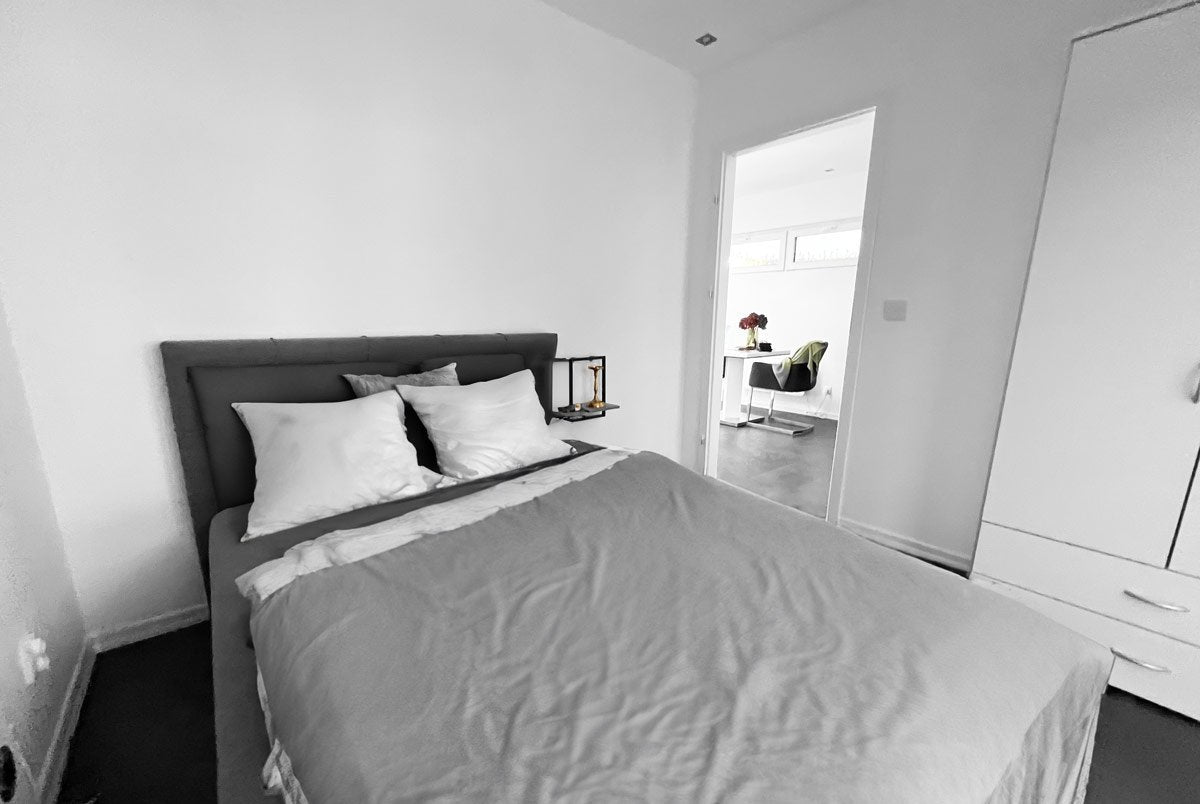 Container-High-End-Haus (36 m²) 2 Schlafzimmer + Badezimmer