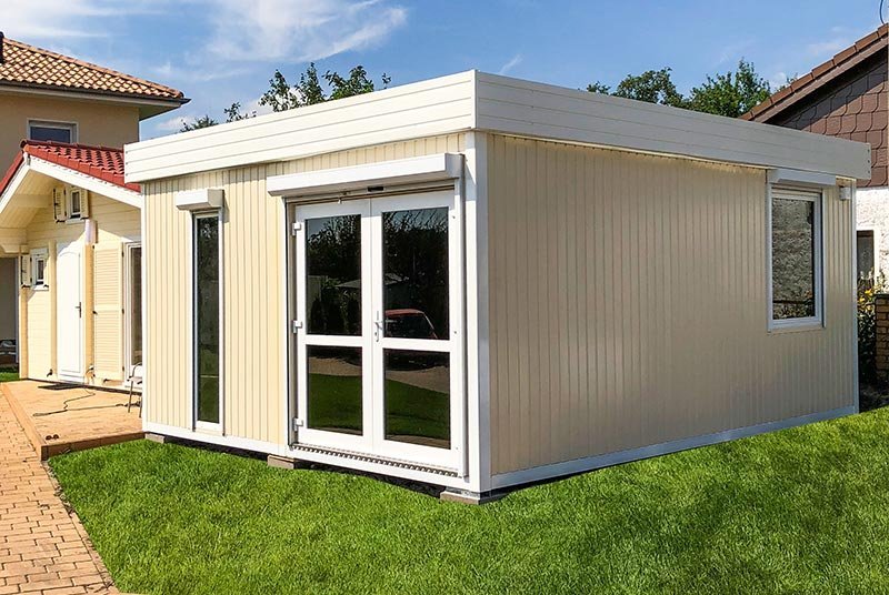 Containerhaus 36m² mit 3 Schlafzimmern + Badezimmer