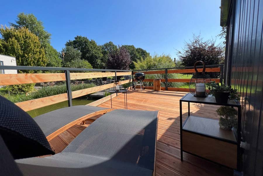 Container-High-End-Haus (36 m²) 2 Schlafzimmer + Badezimmer