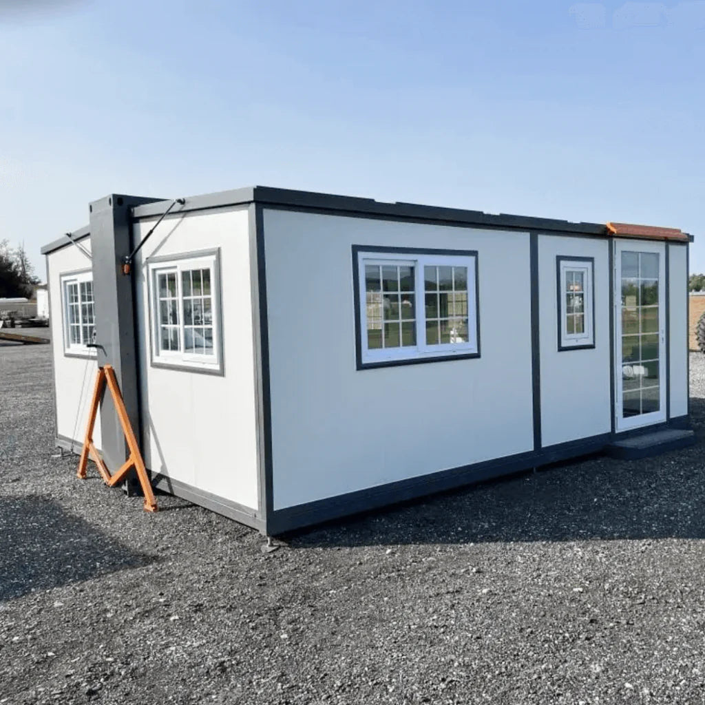 Tiny Home 15 Fuß x 20 Fuß, erweiterbares vorgefertigtes Haus