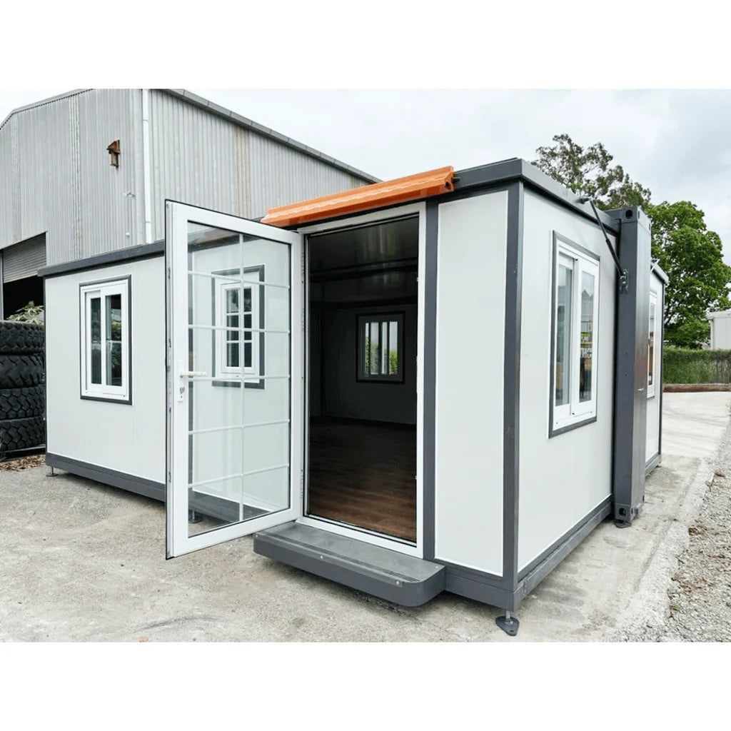 Tiny Home 15 Fuß x 20 Fuß, erweiterbares vorgefertigtes Haus