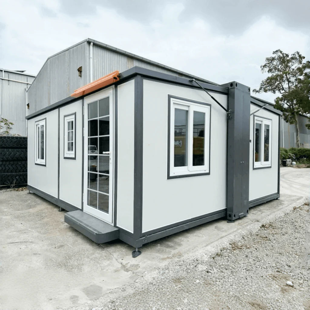 Tiny Home 15 Fuß x 20 Fuß, erweiterbares vorgefertigtes Haus
