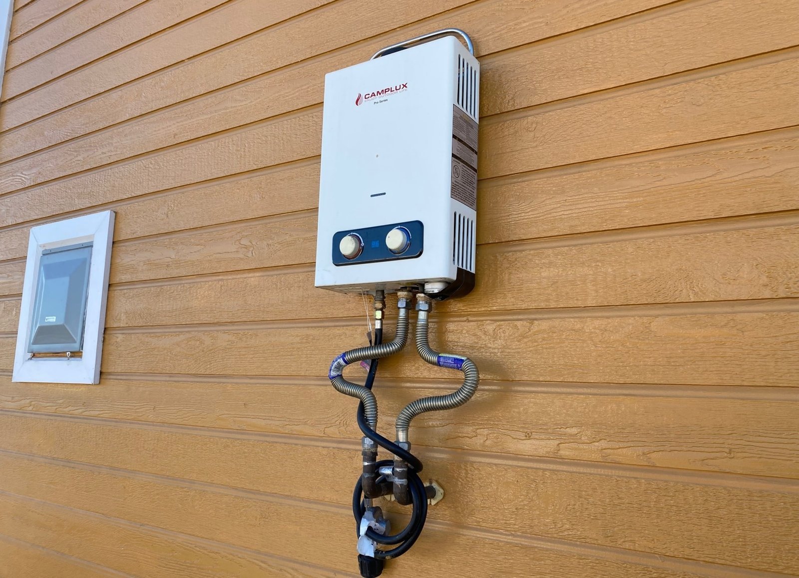 Tiny House auf einem 30m² großen Wohnwagen mit doppelter Klimaanlage